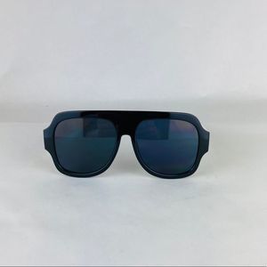 COPY - Awesome black aviator lens sunglasses Beig…